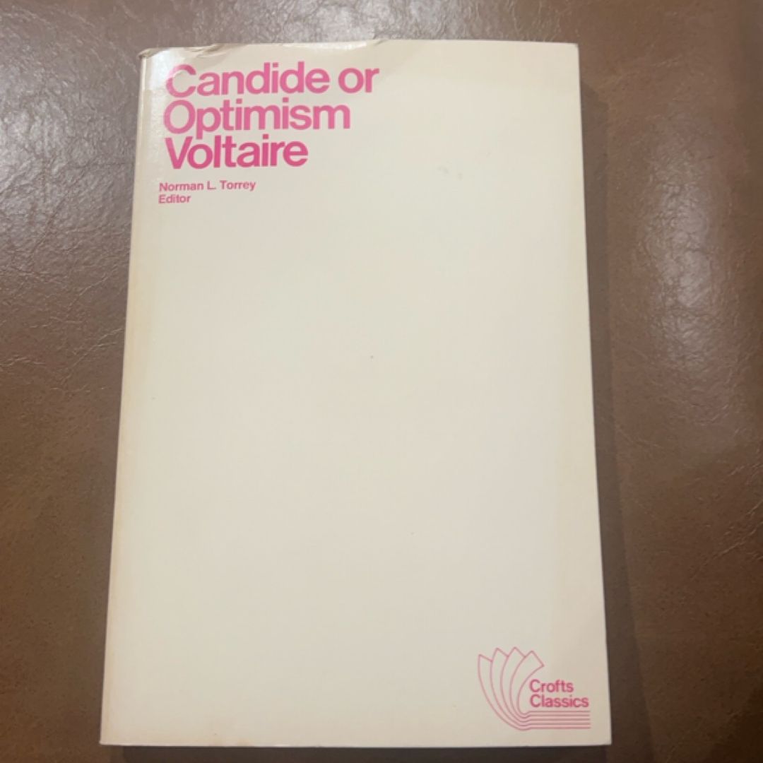 Candide or Optimism