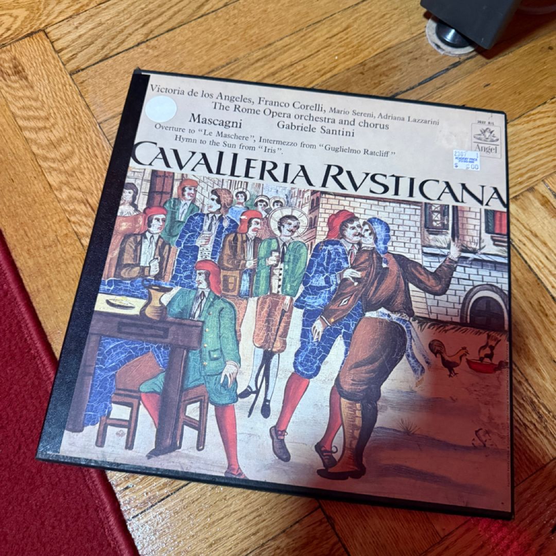 Cavalleria Rusticana Vinyl LP double record 