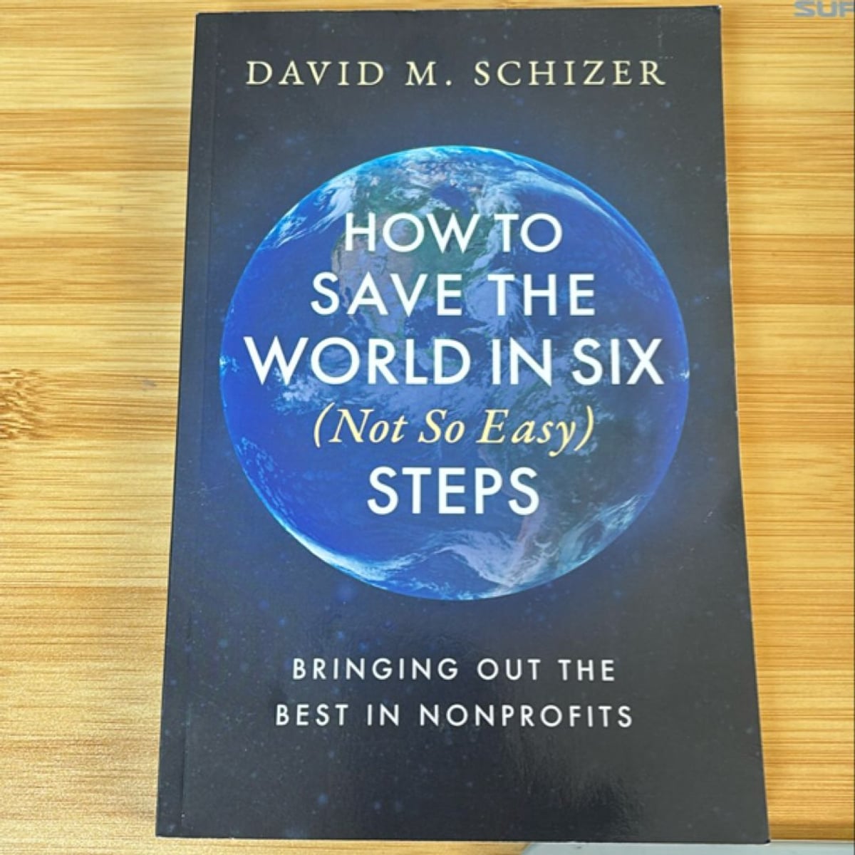 How To Save The World In Six Steps by David M. Schizer , Paperback ...