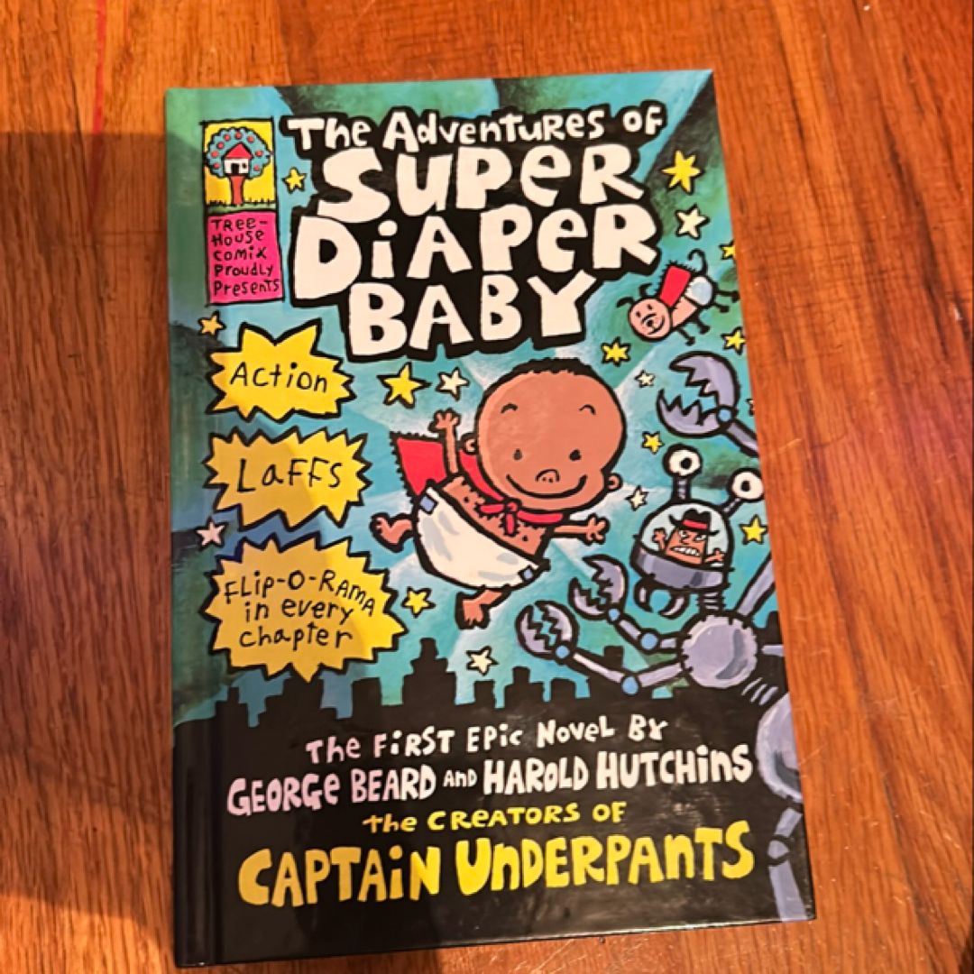 The Adventures of Super Diaper Baby by Dav Pilkey - Main Image