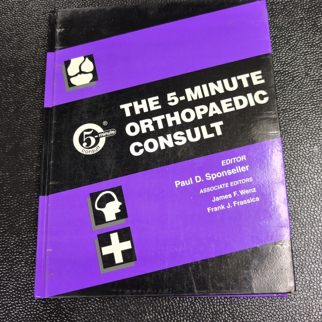 The 5-Minute Orthopaedic Consult