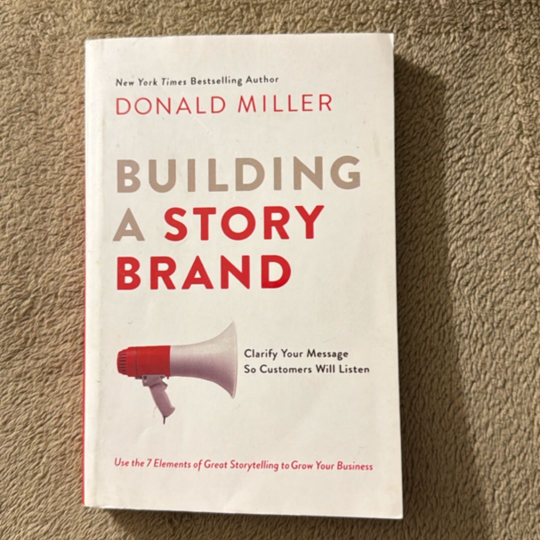 Building a Storybrand Clarify Your Message So Customers Will Listen