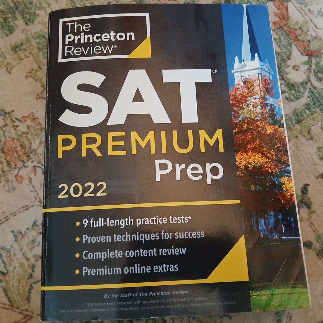 Princeton Review SAT Premium Prep 2022