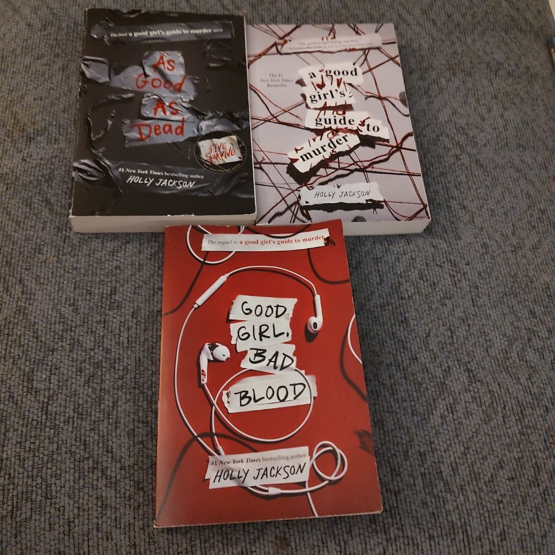 3 books by Holly Jackson 