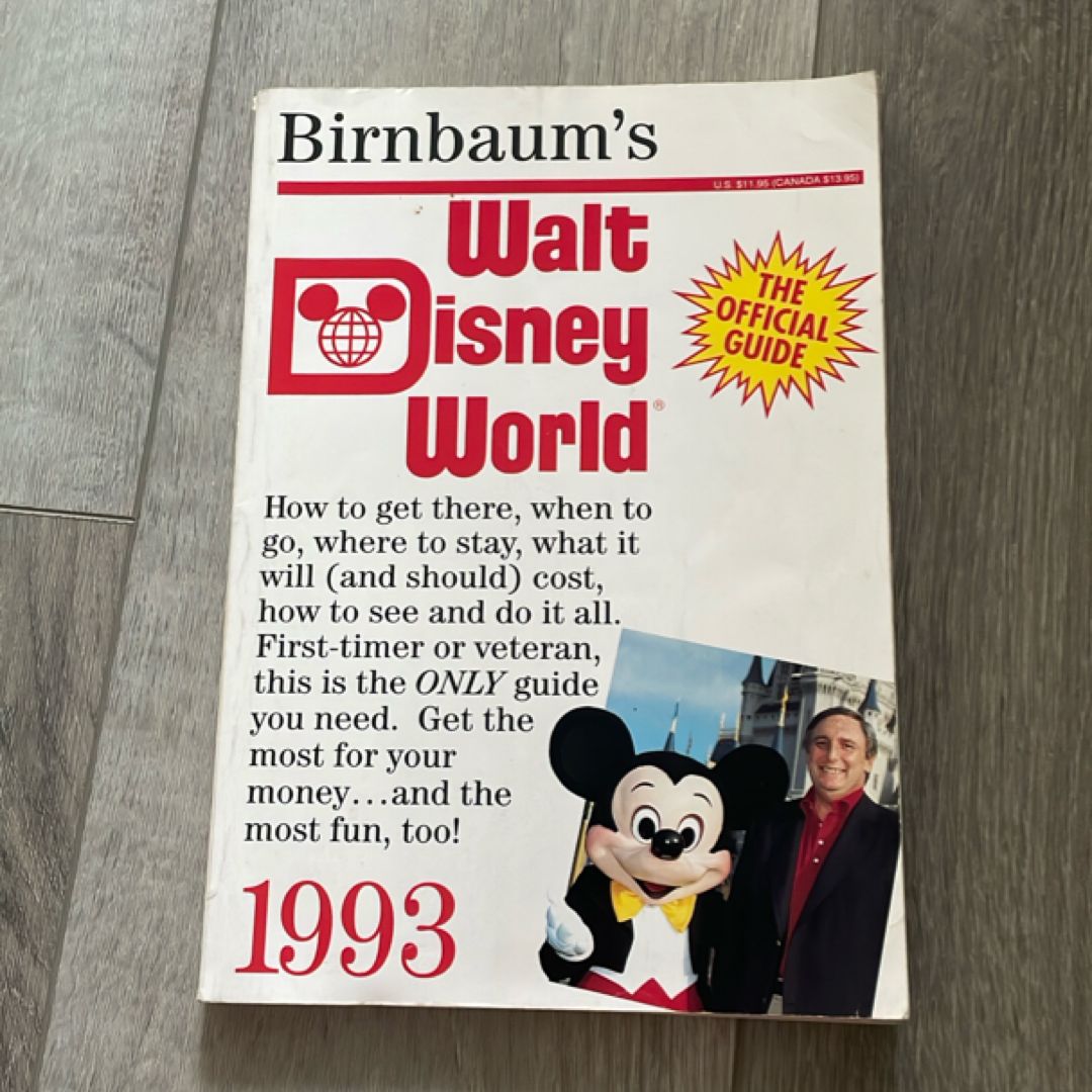 Birnbaums Walt Disney World, official guide 1993