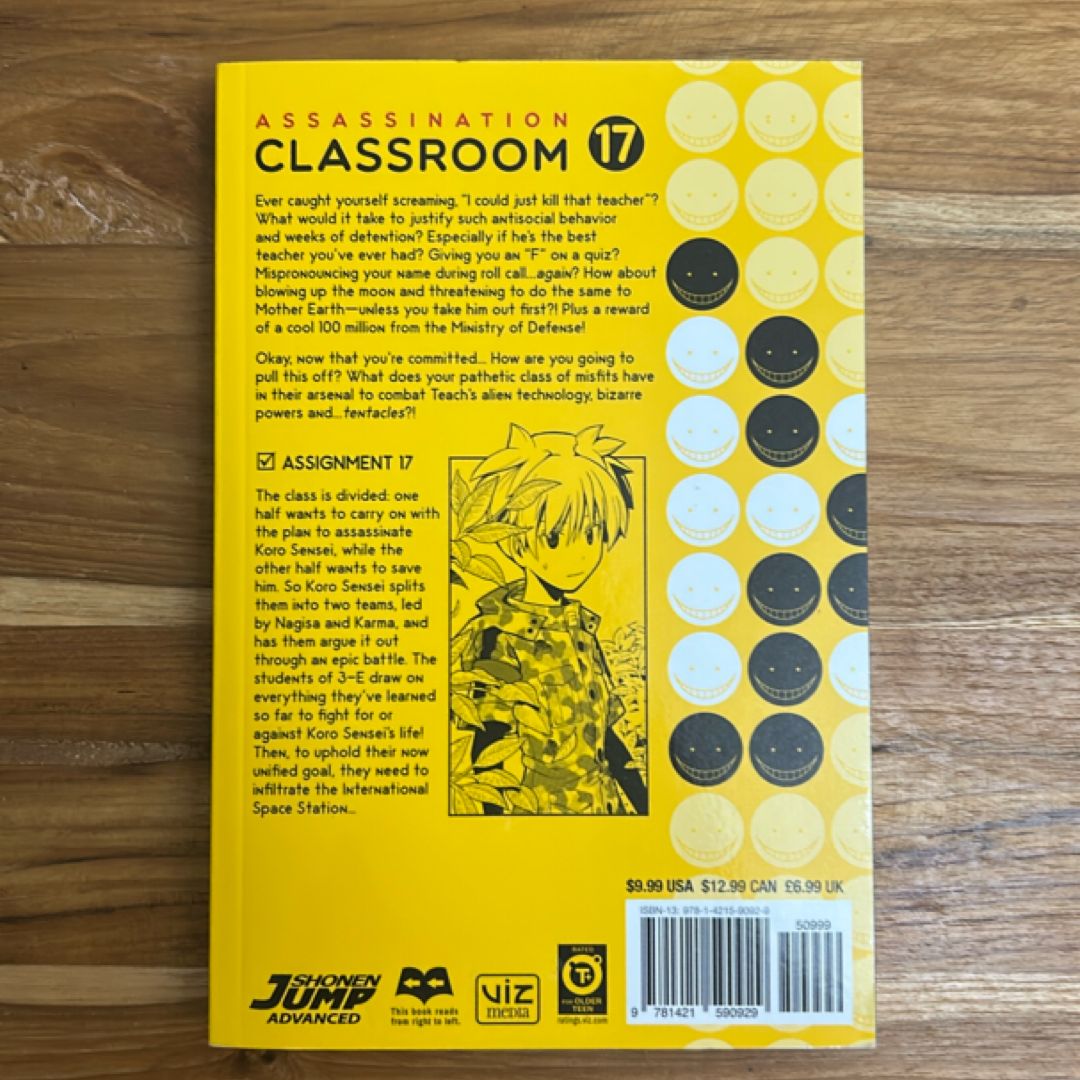 Assassination Classroom, Vol. 17