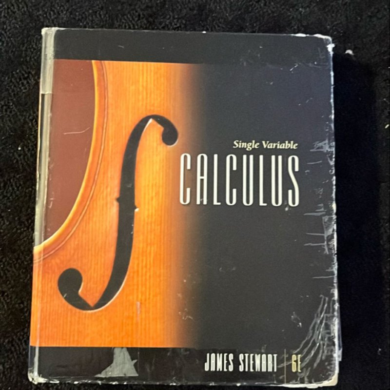 Single Variable Calculus by James Stewart, Hardcover | Pangobooks