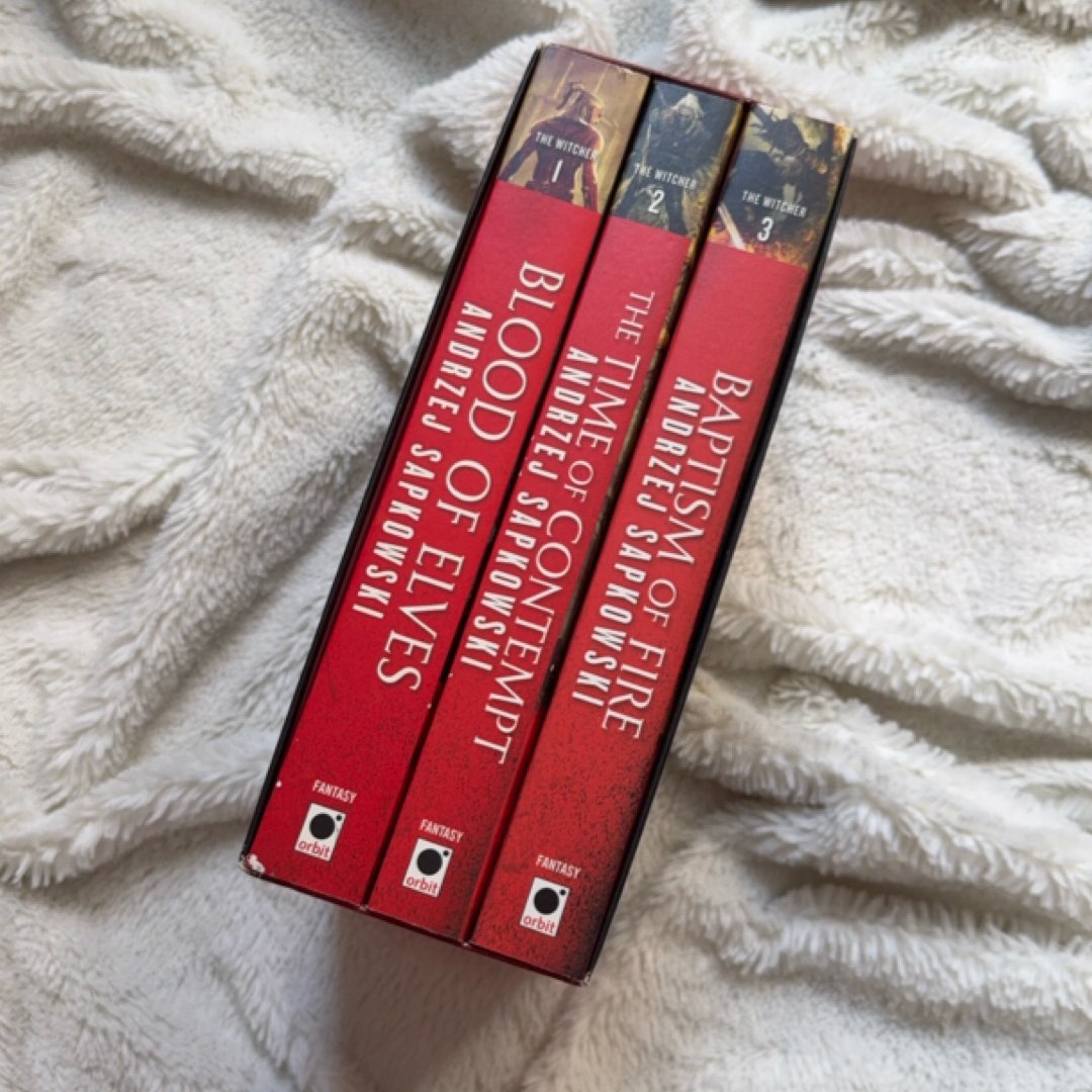 The Witcher Boxed Set: Blood of Elves, the Time of Contempt, Baptism of Fire