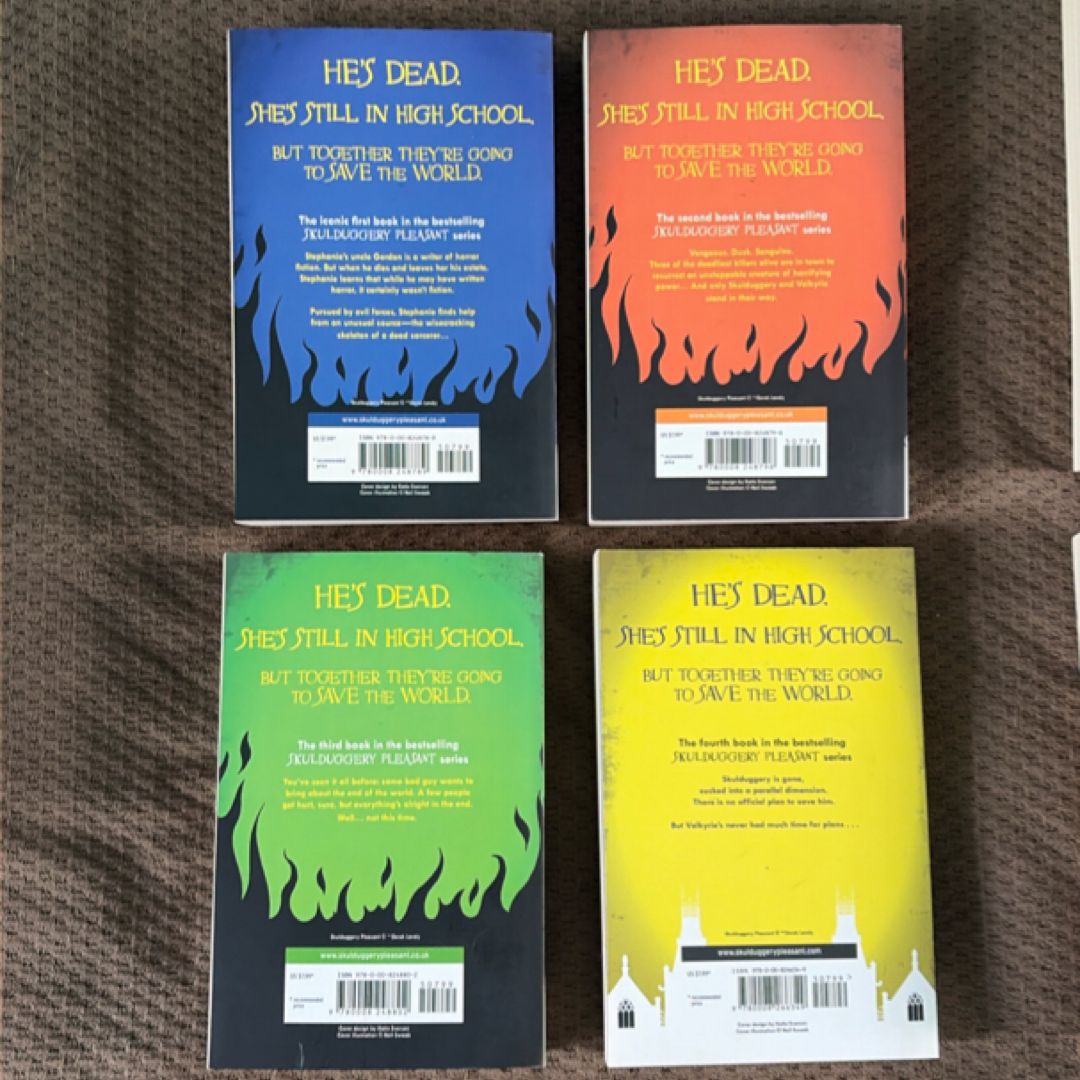 Skulduggery Pleasant Series 14 Books Collection Set By Derek Landy