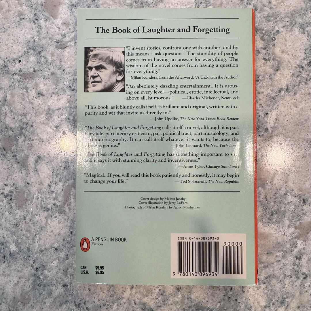 The Book of Laughter and Forgetting