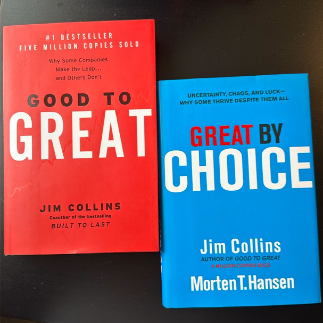 ✨2 Books✨ Good to Great & Great By Choice