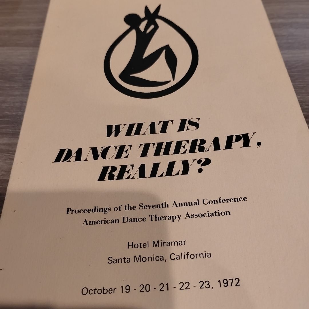 WHAT IS DANCE THERALY, REALLY? (October 19 - 20 - 21 - 22 - 23, 1972)