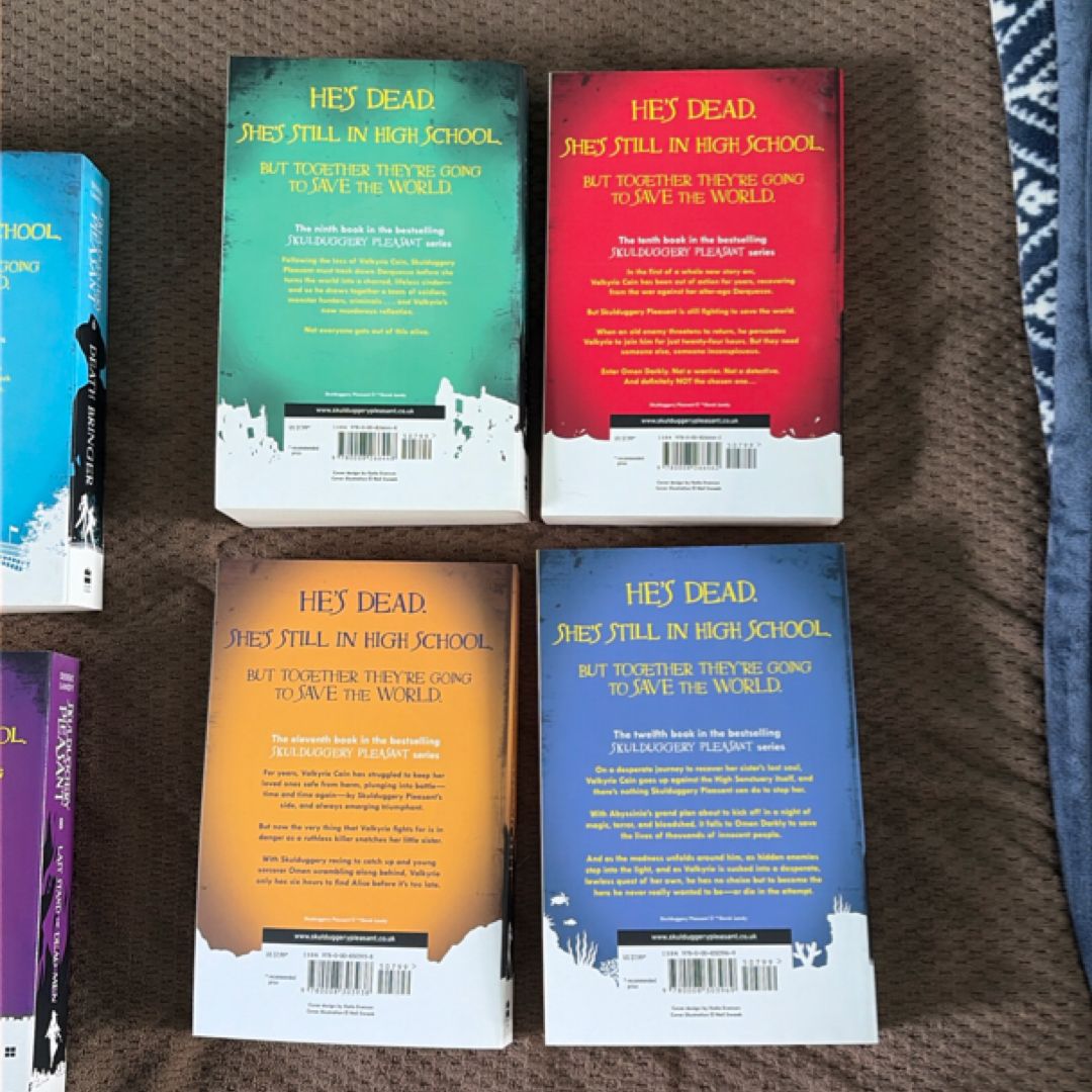 Skulduggery Pleasant Series 14 Books Collection Set By Derek Landy