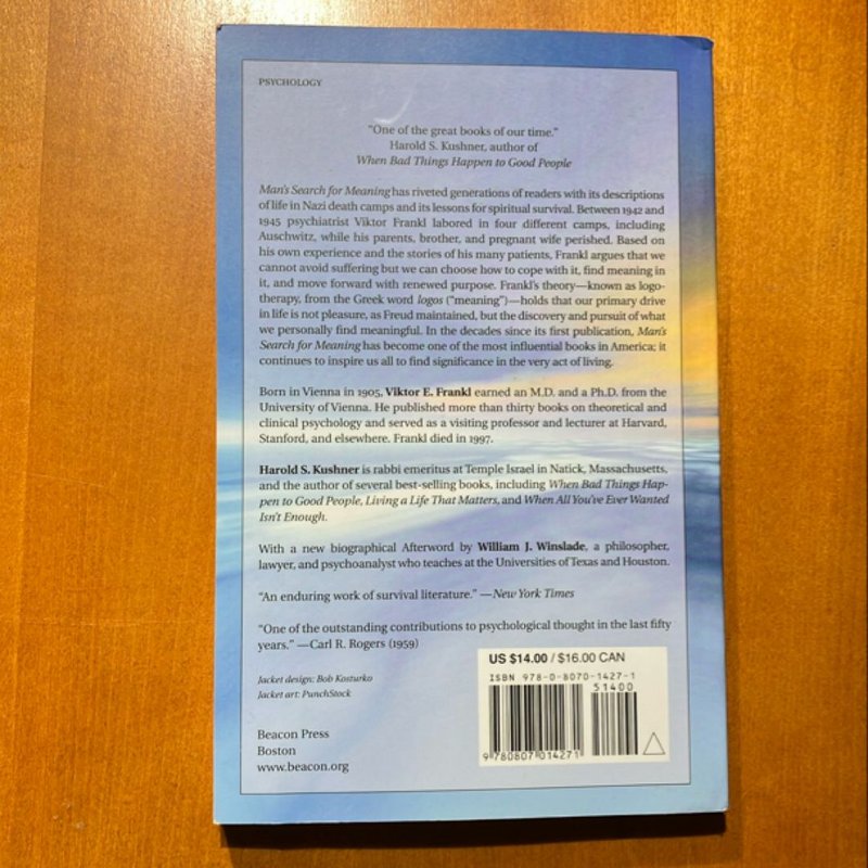 Man's Search for Meaning