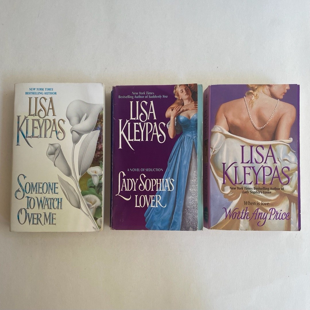 Someone to Watch over Me; Lady Sophia's Lover; Worth Any Price Lot of 3