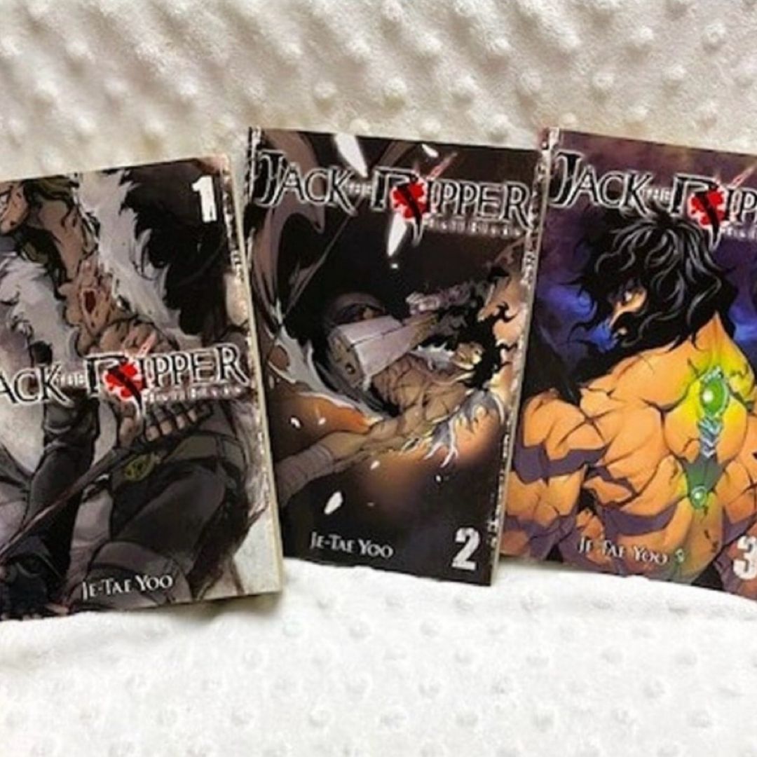 Jack the Ripper Hellblade Vol. 1,2,3- First Editions