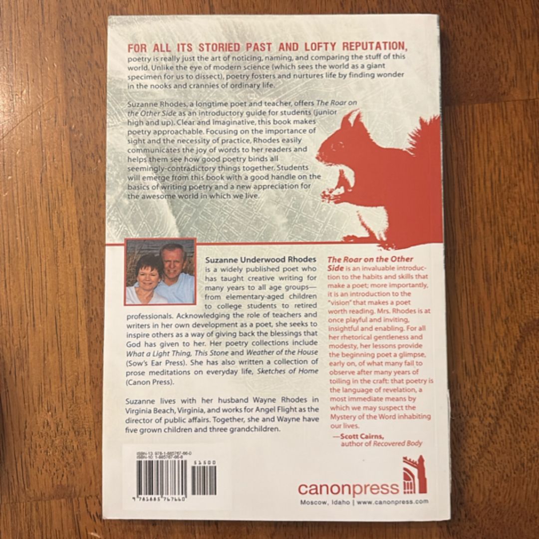 The Roar on the Other Side by Suzanne Rhodes