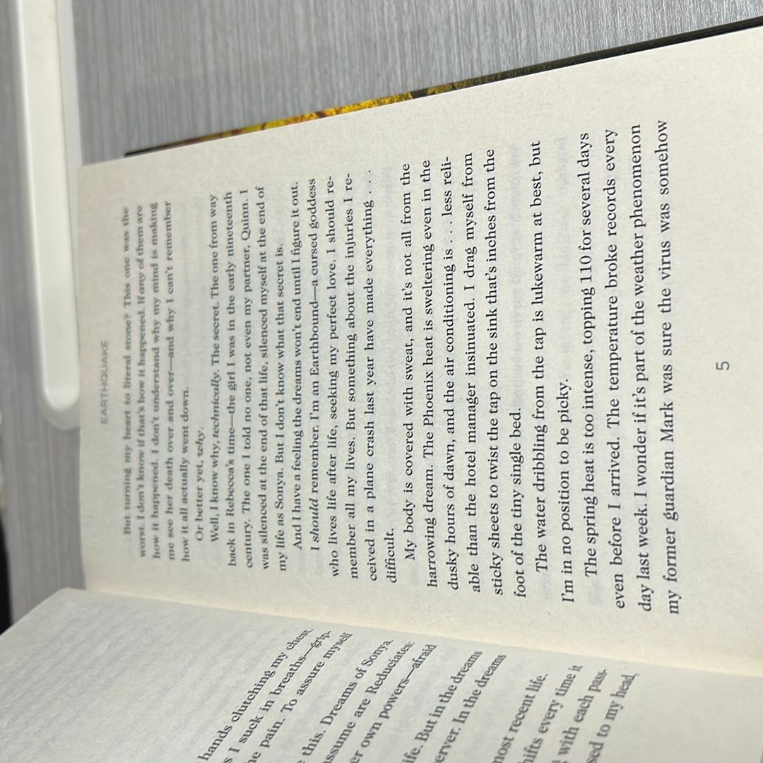 Earthquake (Like New Hardcover)