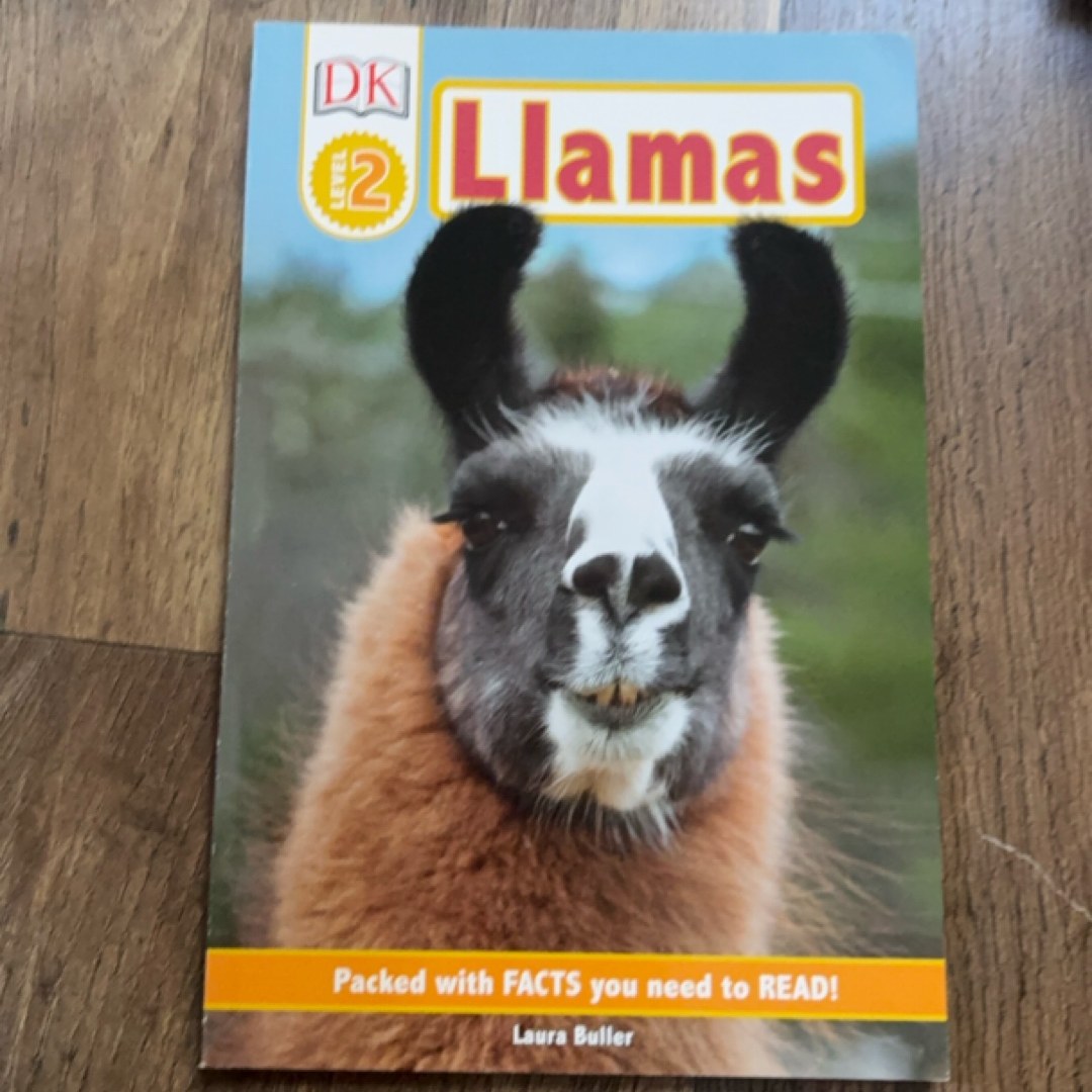DK Readers Level 2: Llamas