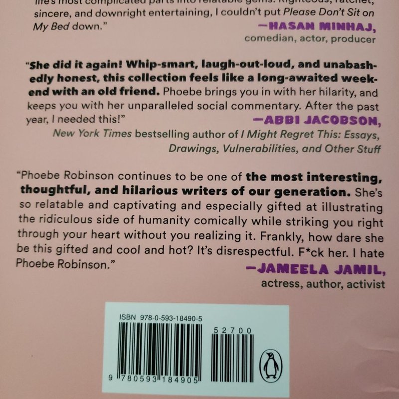 Please Don't Sit on My Bed in Your Outside Clothes