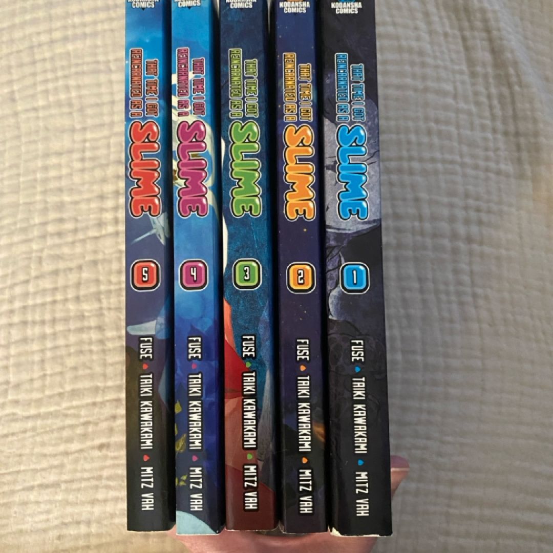 That time I got reincarnated into a slime vol 1-5