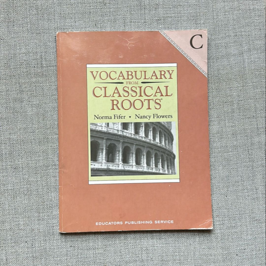 Vocabulary from Classical Roots