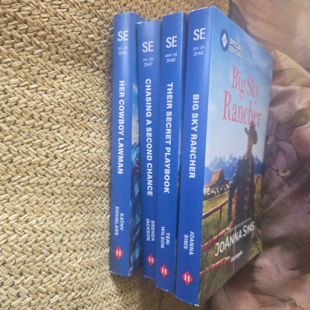 Bundle of 4 Harlaquin special edition