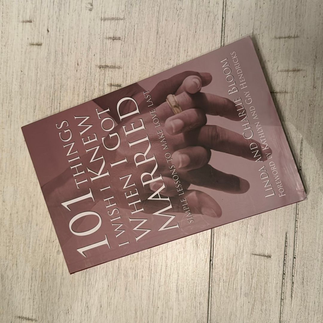 101 Things I Wish I Knew When I Got Married