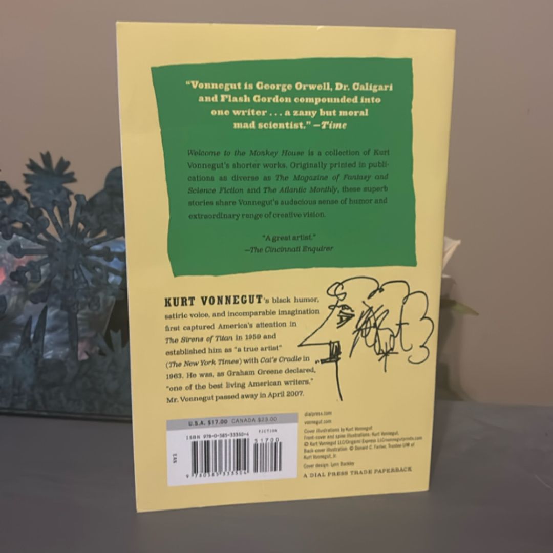 Welcome to the Monkey House by Kurt Vonnegut
