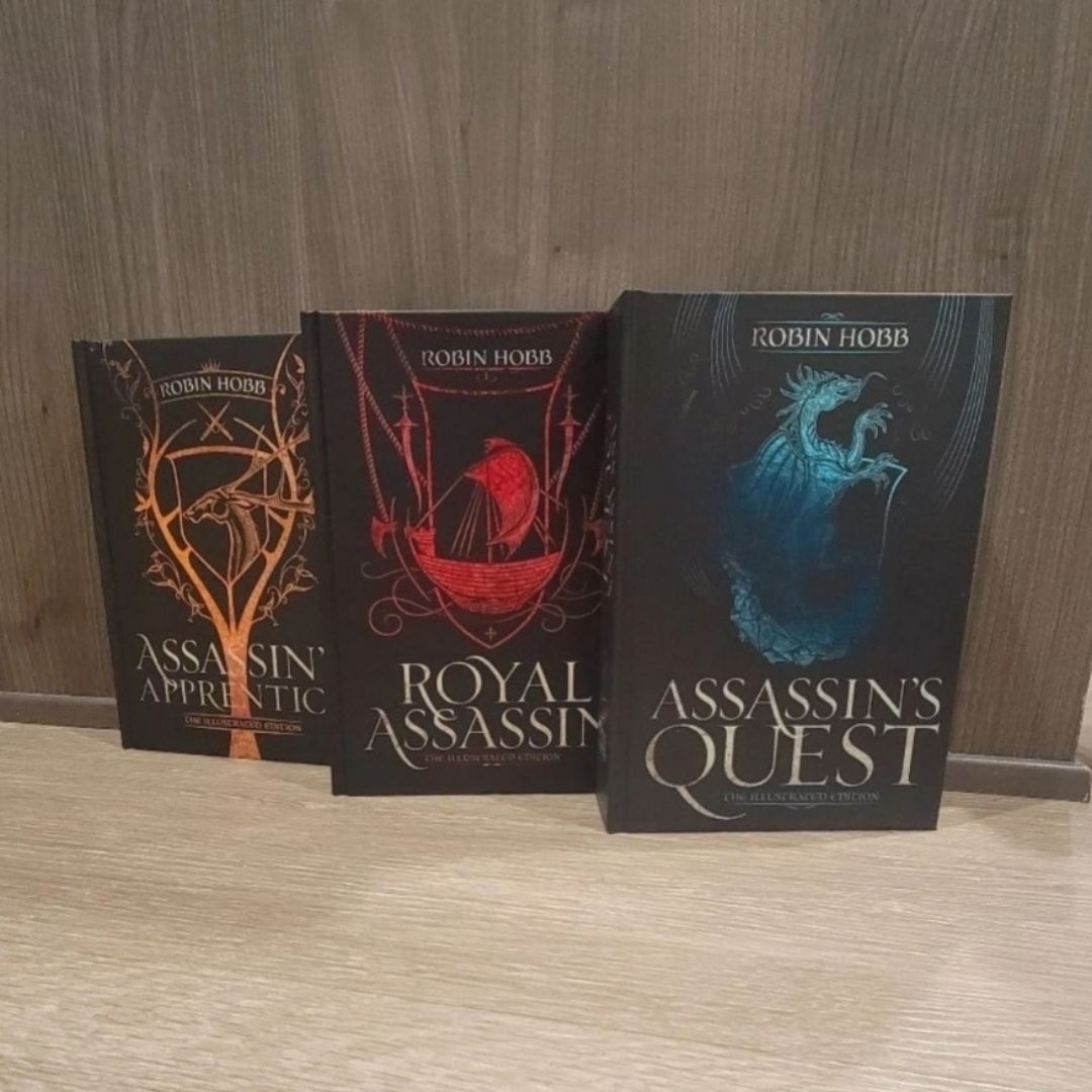 All Signed Illustrated Farseer Trilogy Assassin’s Apprentice by Robin ...