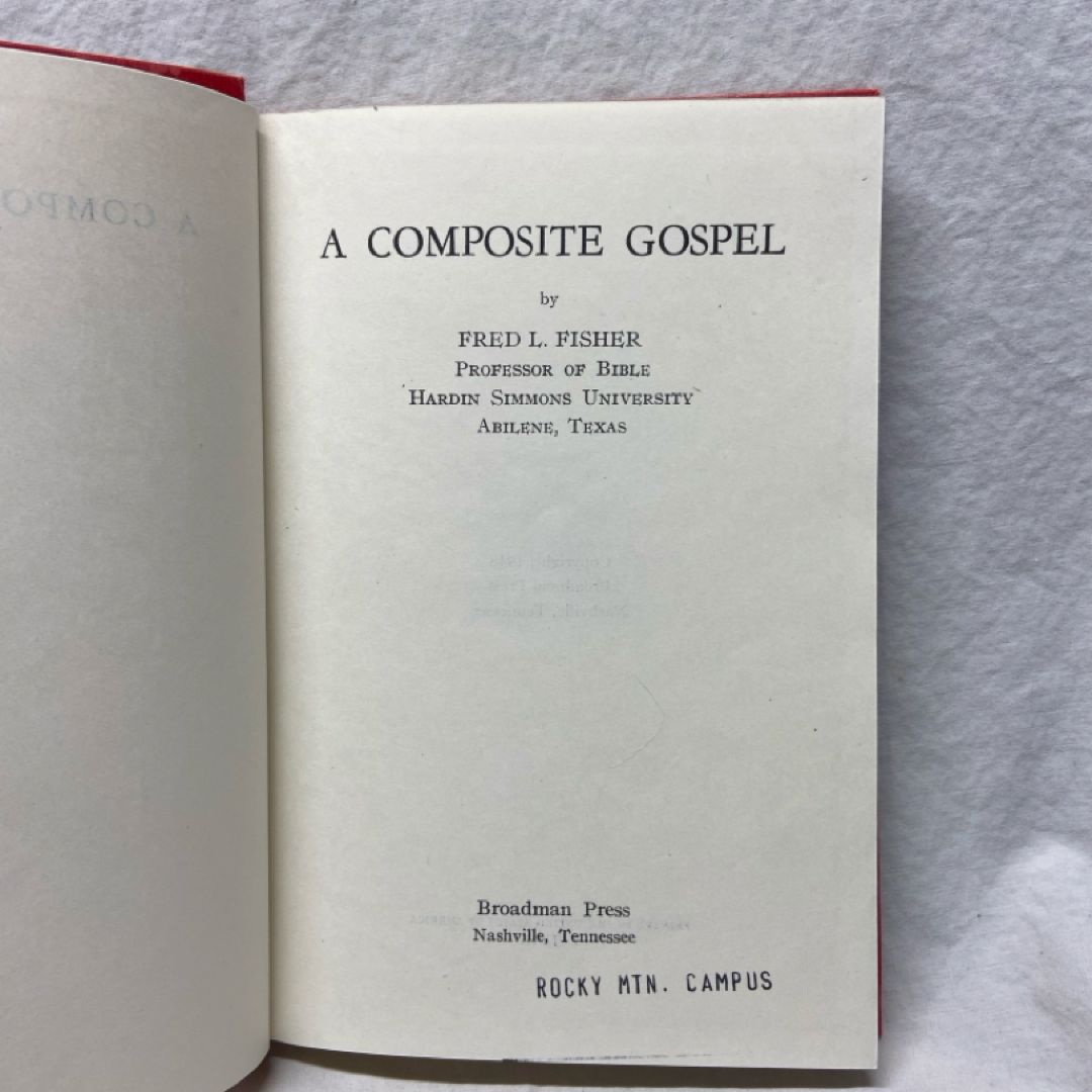 A Composite Gospel