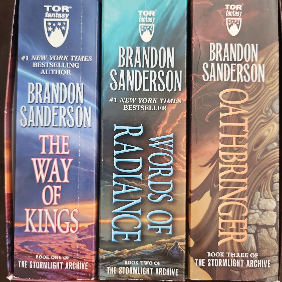 Stormlight Archive MM Boxed Set I, Books 1-3