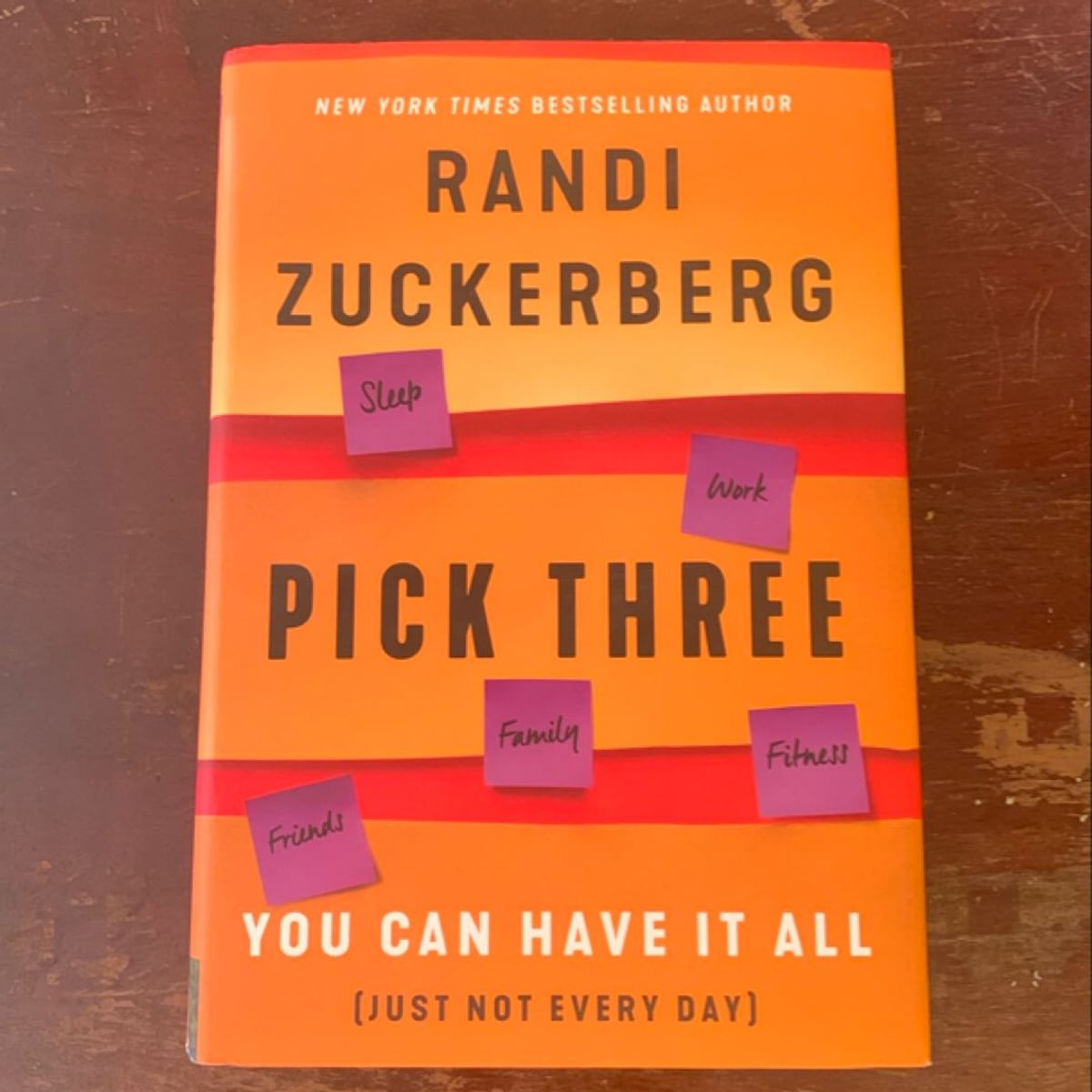Pick Three by Randi Zuckerberg