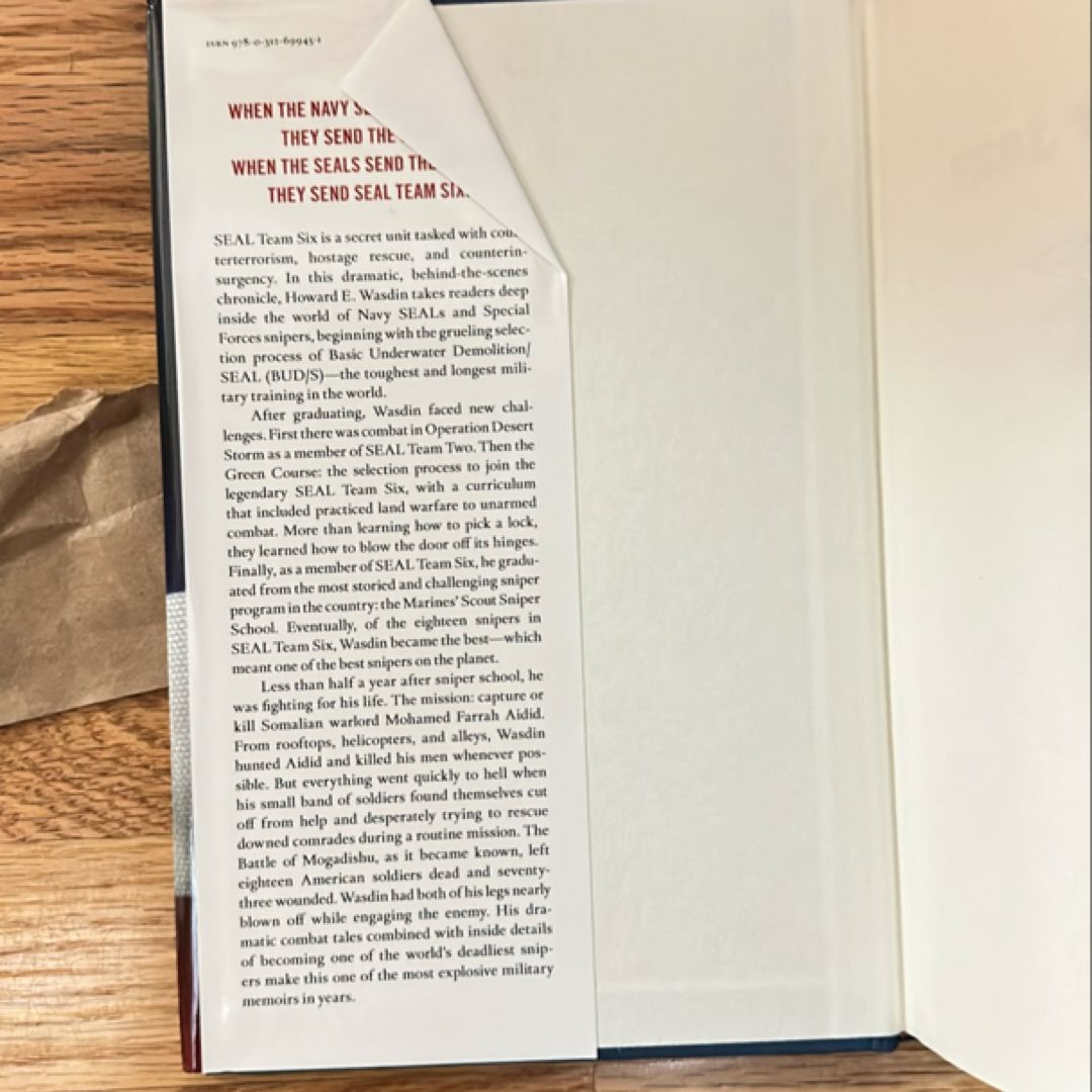 SEAL Team Six by Howard E. Wasdin, Stephen Templin