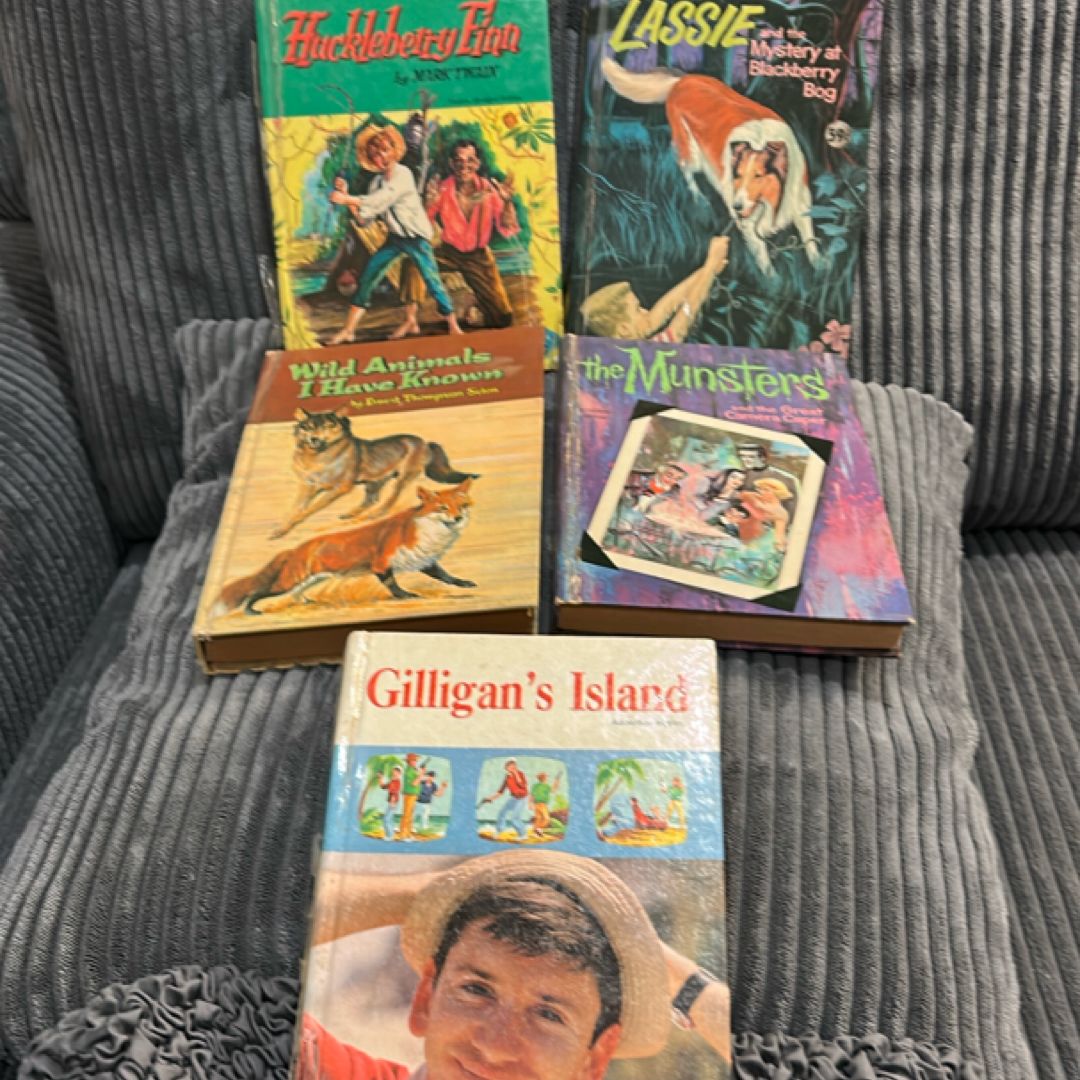 Huckleberry Finn,Lassie,Wild Animals I Have Known,Munsters,Gilligan’sIsland