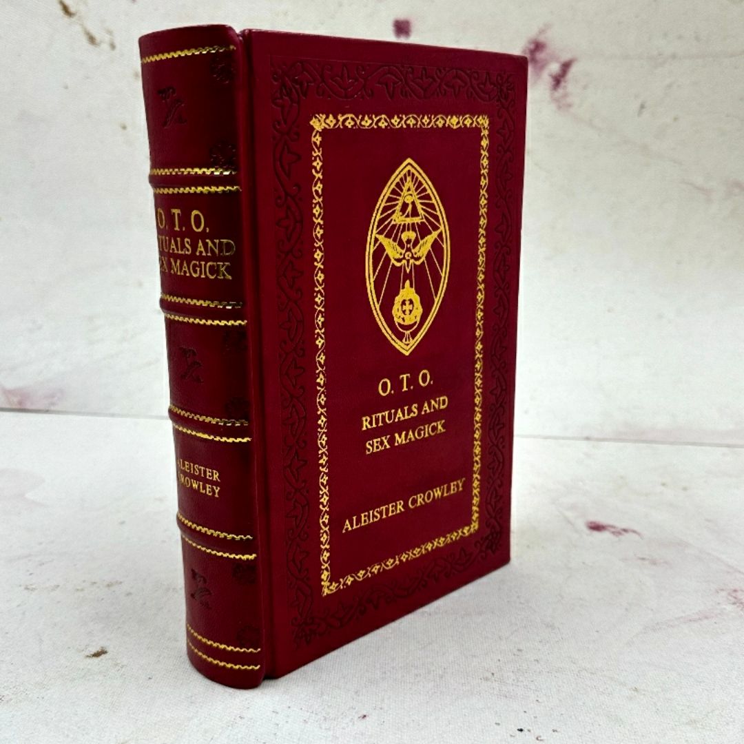 O.T.O Rituals and Magick by Aleister Crowley Leather-Bound