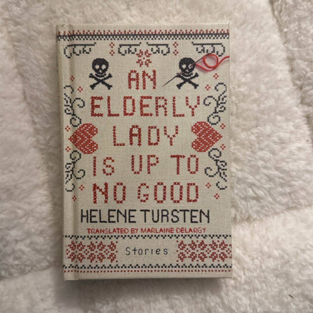 An Elderly Lady Is up to No Good