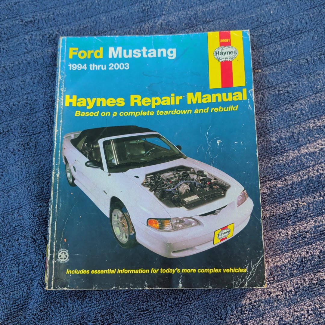 Ford mustang repair manual