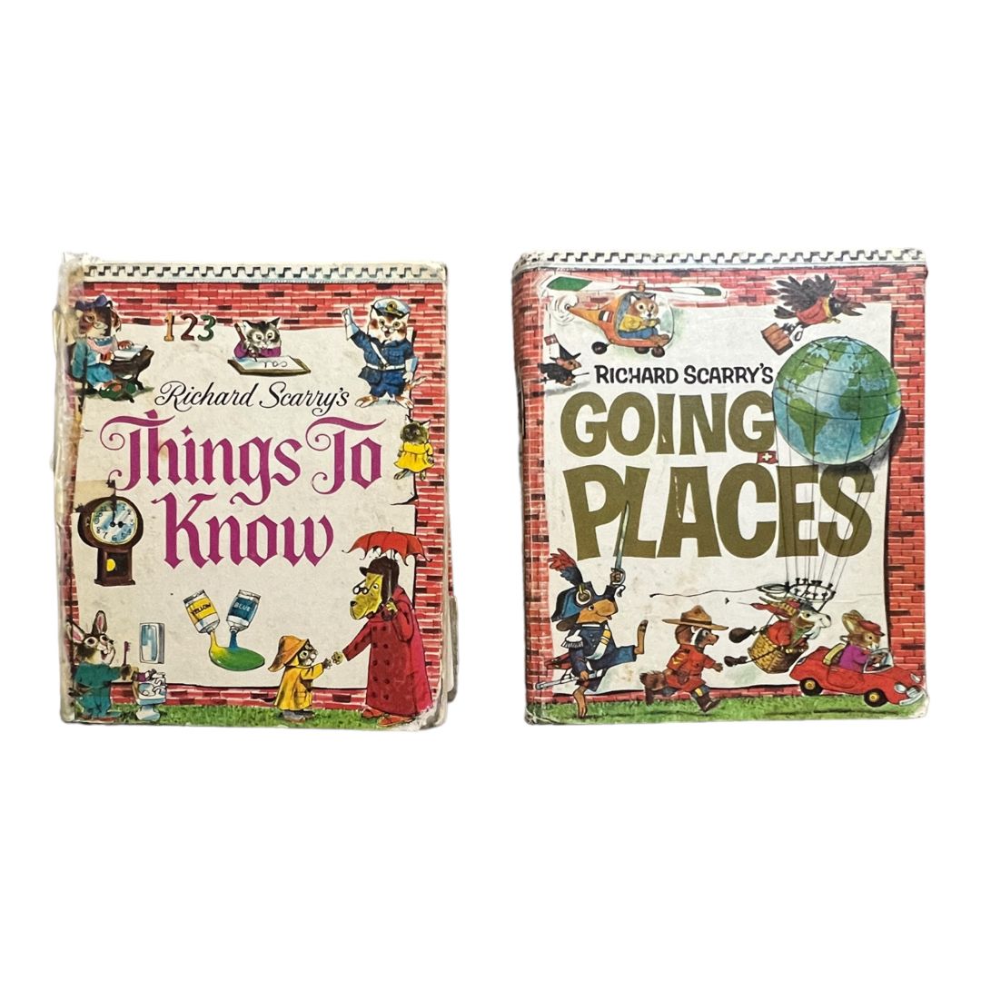 Richard Scarry's Lowly Worm, Things on Wheels Book