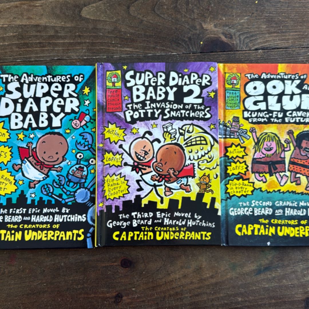 **The Adventures of Super Diaper Baby BUNDLE**