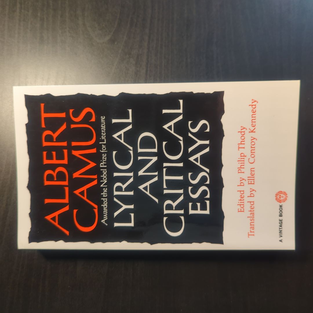 Lyrical and Critical Essays