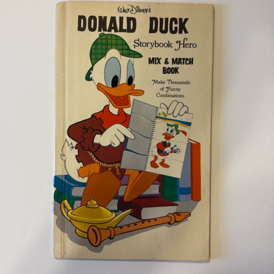 Donald Duck Storybook Hero Mix & Match Book (E0294