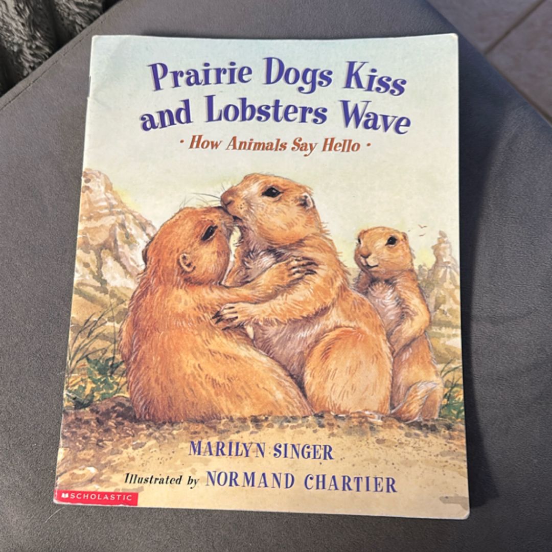 Prairie dogs’s kiss and lobster waves. How animals say hello