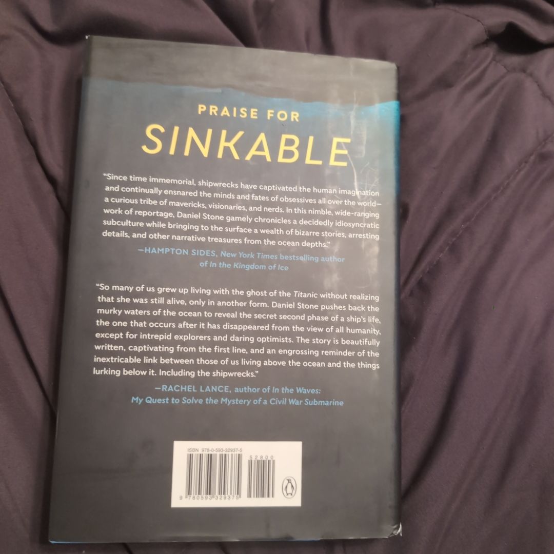 Sinkable by Daniel Stone, Hardcover | Pangobooks