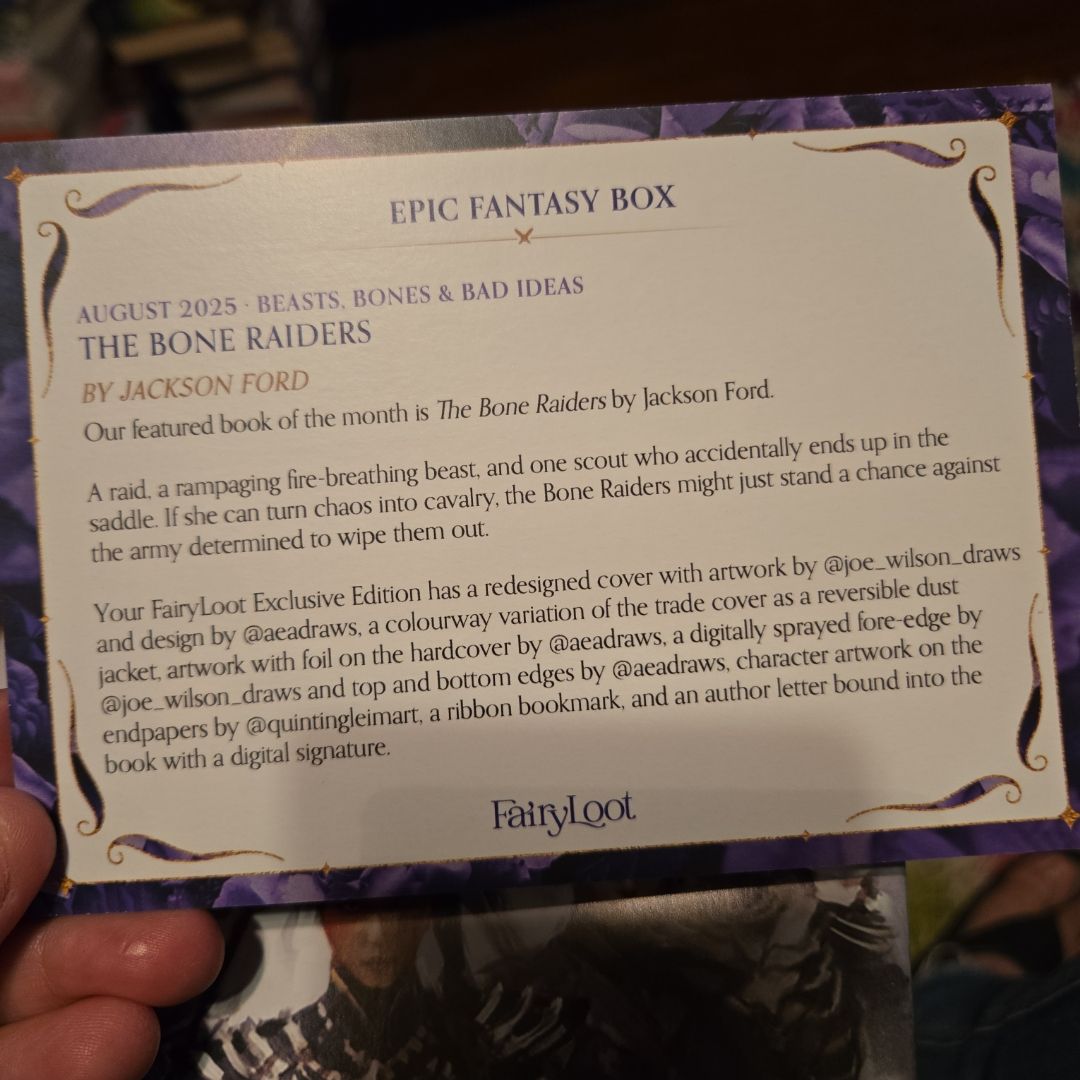 The Bone Raiders (Signed)