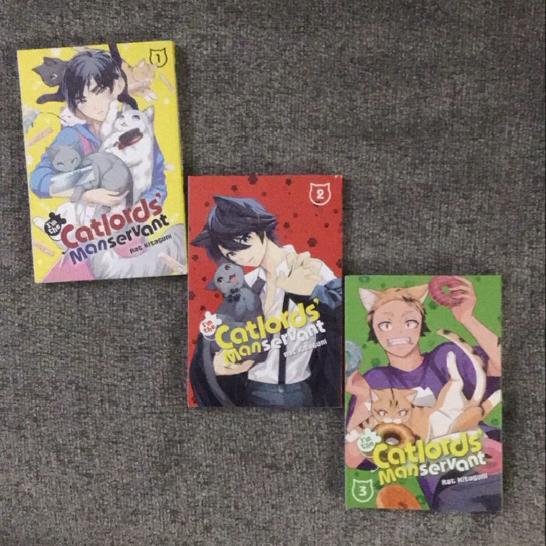 I’m the Catlords’ Manservant vol 1-3