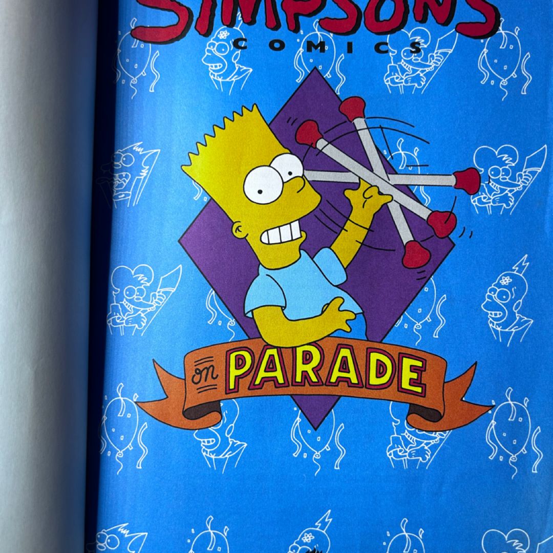 Simpsons Comics on Parade