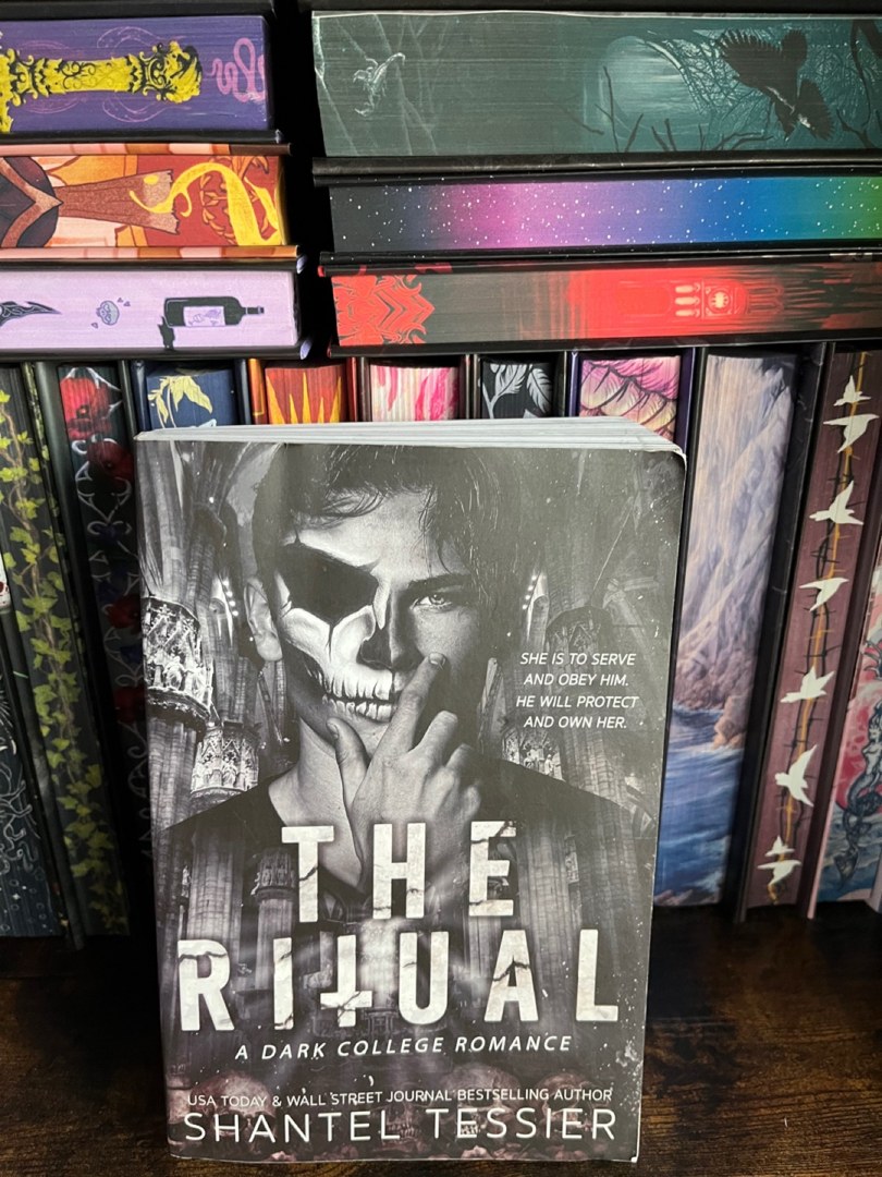 The Ritual by Shantel Tessier Dark college romance novel with a gothic vibe 