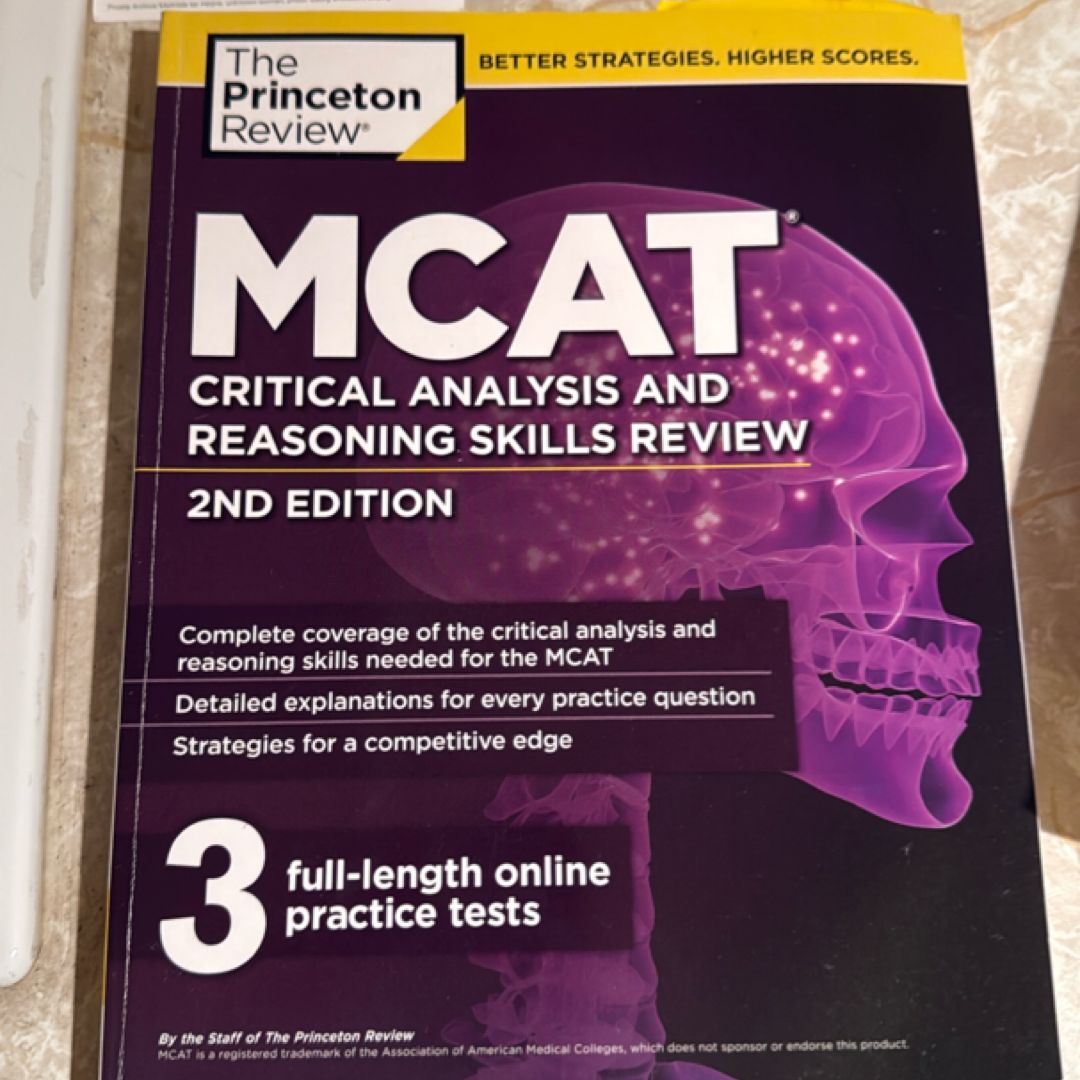 MCAT Critical Analysis and Reasoning Skills Review, 2nd Edition