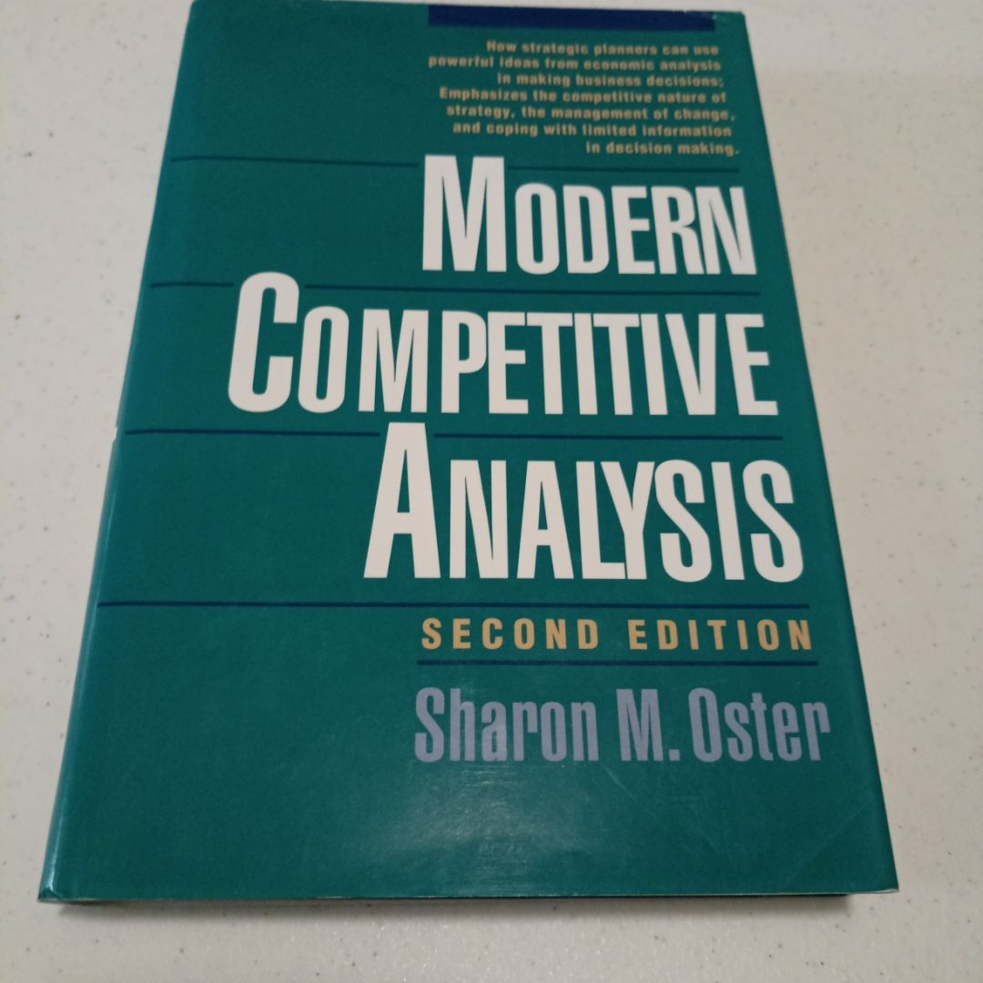 Modern Competitive Analysis